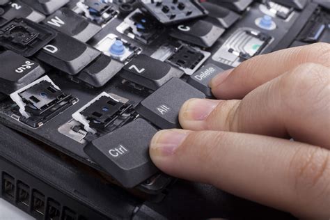 how to put keys back on keyboard.